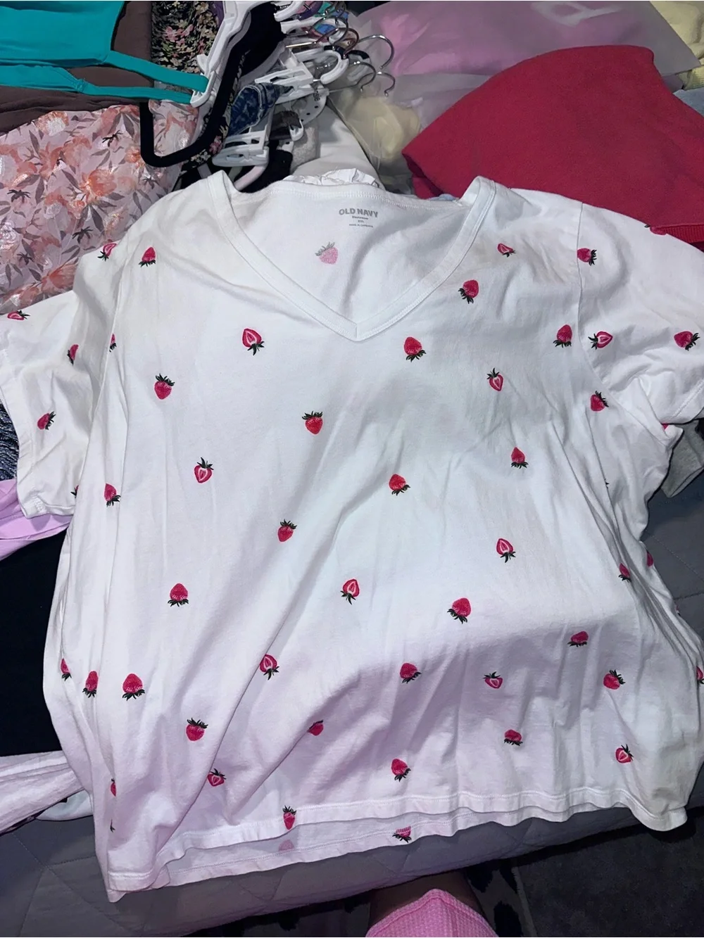 Bundle of 4 Old Navy Short Sleeve Tee Tops - Picture 3 of 4